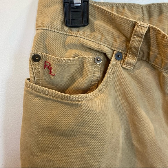 Polo Ralph Lauren Men's Khaki Light Brown Pants 31X30 Straight Leg - Picture 5 of 8